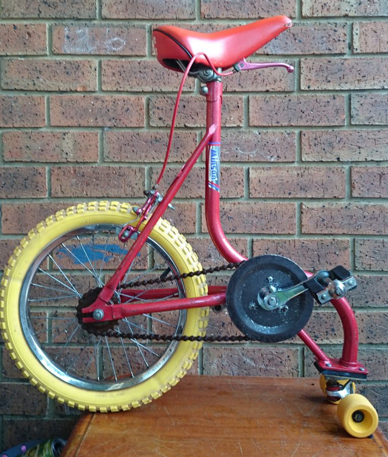 Twisties edition of Minson Skate Bike Joel Leek Australia
